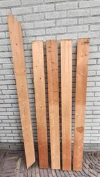 Vurenhouten balken lengte 160 cm kopmaat 10x4,5 cm 5 stuks, Doe-het-zelf en Verbouw, Hout en Planken, 25 tot 50 mm, Balk, Zo goed als nieuw