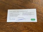 Bril voucher Specsavers, Sieraden, Tassen en Uiterlijk, Zonnebrillen en Brillen | Heren, Ophalen of Verzenden, Zwart, Bril, Overige merken