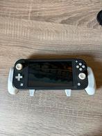 Switch lite + 128GB SD en travelcase, Spelcomputers en Games, Spelcomputers | Nintendo Switch Lite, Ophalen of Verzenden, Grijs