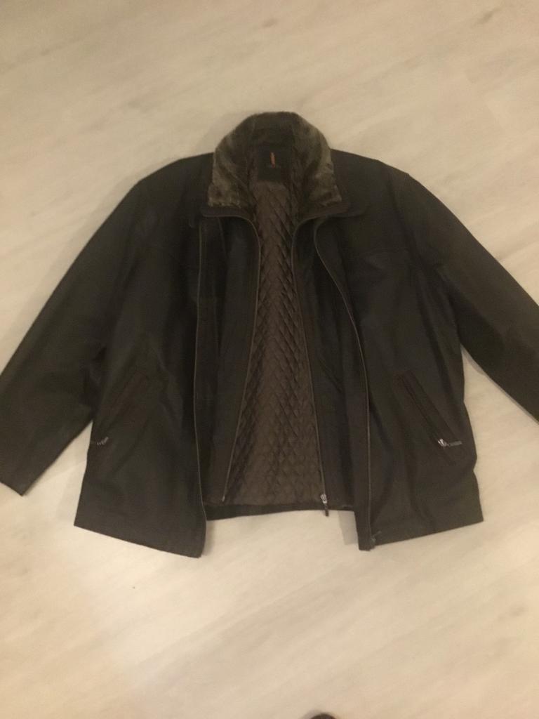 Mooie leren jas, Ophalen of Verzenden, Zo goed als nieuw, Overige maten, Bruin