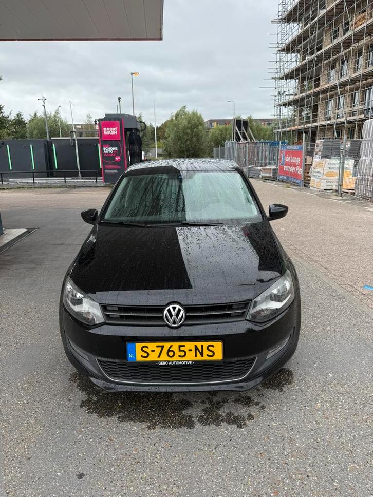 Volkswagen Polo 1.2 2010 zwart, Auto's, Volkswagen, Particulier, Polo, ABS, Centrale vergrendeling, Cruise Control, Elektrische buitenspiegels