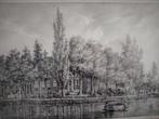Litho Huize Weerestein, Breukelen, Antiek en Kunst, Ophalen