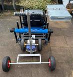 Visstation met plateau / elektrische trolley ., Ophalen, Gebruikt, Overige typen