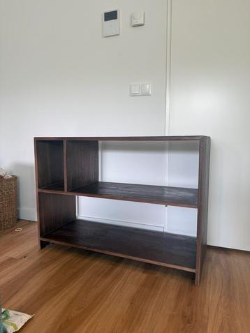 Zara Home Boekenkast Donkerbruin – Nieuwprijs €329 — Japandi beschikbaar voor biedingen