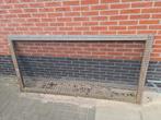 4 gaaspanelen 1 bij 2 meter, Tuin en Terras, Ophalen of Verzenden, IJzer, Gaashekwerk