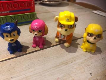 Vier Paw Patrol figuurtjes beschikbaar voor biedingen