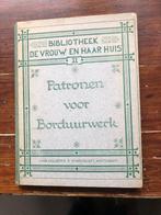 Elis. M. Rogge Patronen voor Borduurwerk II 1920-1930, Gelezen, Borduren en Naaien, Ophalen of Verzenden, Elis. M. Rogge