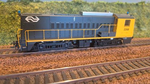 PIKO diesel 2268 NS digitaal, Hobby en Vrije tijd, Modeltreinen | H0, Zo goed als nieuw, Locomotief, Gelijkstroom, Roco, NS, Ophalen of Verzenden