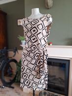 Blaumax prachtige beige zwarte jurk L 42 Gratis Verzenden !, Verzenden, Beige, Maat 42/44 (L), Blaumax