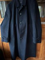 Blauwe Tyroler loden jas van zuiver scheerwol, Ophalen of Verzenden, Zo goed als nieuw, Oxford, Maat 48/50 (M)