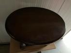 Mooi ovaal bijzettafeltje, Ophalen of Verzenden, Gebruikt