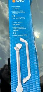 Douch toilet zuignap handgreep vaste momtage, Ophalen of Verzenden, Zo goed als nieuw, Chroom