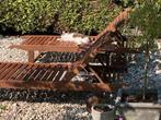 ligbedden, Tuin en Terras, Ophalen, Gebruikt, Teakhout, Verstelbaar