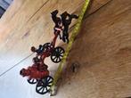 Antieke gietijzeren brandweer wagen!, Antiek en Kunst, Antiek | Speelgoed, Ophalen