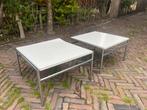 Mooie vintage design salontafels!, Huis en Inrichting, 50 tot 100 cm, Rond, Ophalen of Verzenden, Zo goed als nieuw