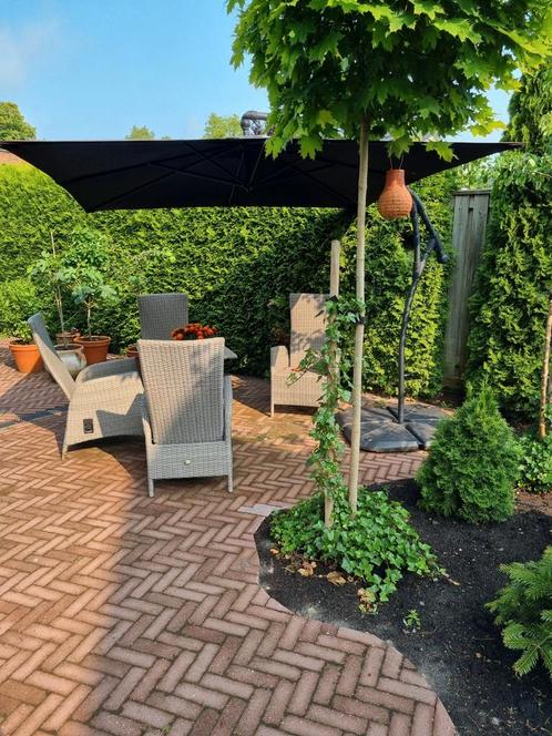 Zweefparasol Madison, Tuin en Terras, Parasols, Gebruikt, Zweefparasol, 2 tot 3 meter, Verstelbaar, Ophalen