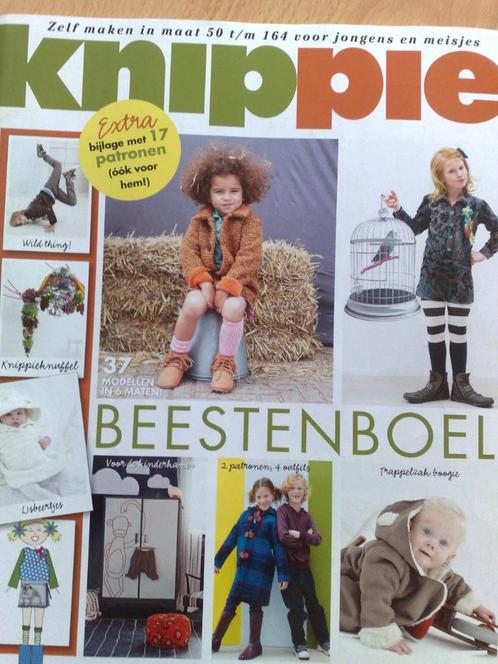 Knippie nr 4 augustus / september 2011, Hobby en Vrije tijd, Kledingpatronen, Zo goed als nieuw, Kind, Knippie, Verzenden