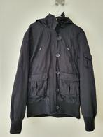 H&M L.O.G.G. winterjas, zwart met capuchon, mt 40, Maat 38/40 (M), H&M, Zwart, Ophalen of Verzenden