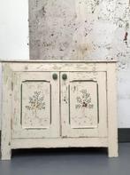 dressoir vintage met appelboom, Ophalen, Minder dan 50 cm, 25 tot 50 cm, Overige houtsoorten