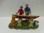 lemax Kayak building kerstdorp poppetjes figurine accessoire, Diversen, Kerst, Ophalen of Verzenden, Zo goed als nieuw