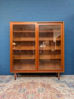 Vintage vitrinekast, Carlo Jensen voor Hundevad, jaren 60, Ophalen, Huis en Inrichting