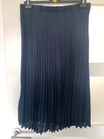 Donkerblauwe Plisse rok maat 44, Kleding | Dames, Ophalen of Verzenden, Zo goed als nieuw, Maat 42/44 (L), Blauw
