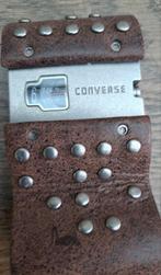 Converse horloge in goede staat, Ophalen of Verzenden, Gebruikt, Leer, Overige merken