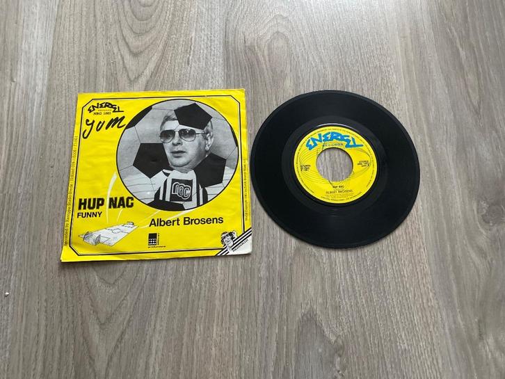 Albert Brosens Hup NAC, Cd's en Dvd's, Vinyl | Nederlandstalig, Zo goed als nieuw, Overige genres, Overige formaten, Verzenden