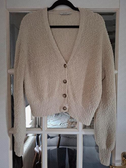 Sissy Boy katoenen vest mt L, Kleding | Dames, Truien en Vesten, Gedragen, Maat 42/44 (L), Beige, Ophalen of Verzenden
