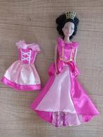Prinsessia barbie Roos, Ophalen of Verzenden, Zo goed als nieuw, Barbie