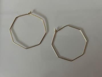 Opruimen kleiner wonen Hoops 8 hoeken / vlakken goudkleur beschikbaar voor biedingen