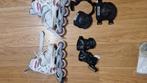 meisjes.skeelers Nijdam maat 30=34, Sport en Fitness, Skeelers, Ophalen of Verzenden, Gebruikt, Inline skates 4 wielen, Overige merken