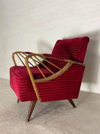 Vintage Fauteuil stoel retro Artdeco, Huis en Inrichting, Fauteuils, Ophalen, Gebruikt, Geen, 50 tot 75 cm