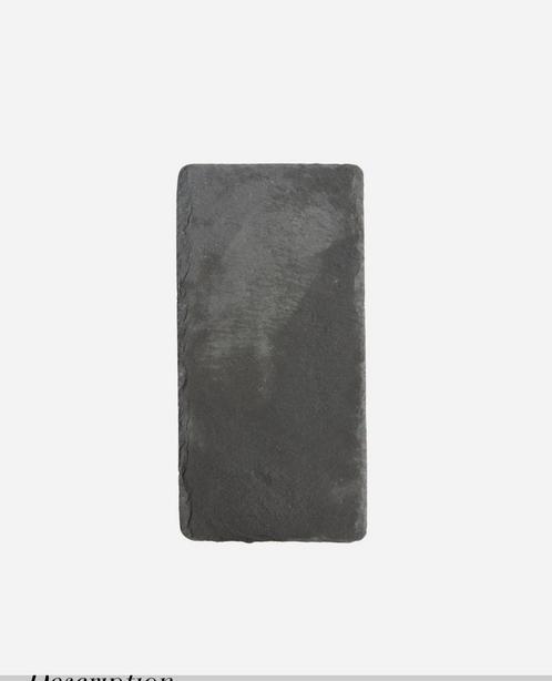 Te koop: Natuurlijke leisteen serveerplateau (20 x 12 cm), Huis en Inrichting, Keuken | Servies, Nieuw, Overige typen, Overige stijlen