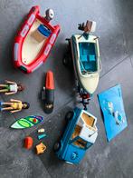 Playmobil 6864 Auto met Boot, Ophalen of Verzenden, Gebruikt, Complete set