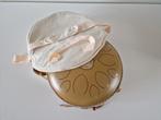 Gouden Steeldrum/Tongue Drum 36cm + Tas, Muziek en Instrumenten, Percussie, Ophalen of Verzenden, Nieuw, Trommel