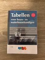 Tabellenboek Bouw- en Waterbouwkunde 11e druk, Boeken, Ophalen of Verzenden, Gelezen, Bouwkunde