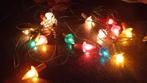 Oude Dennenappel kerstboomlichtjes gekleurd., Diversen, Ophalen of Verzenden, Gebruikt