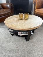 Ronde salontafel - 70cm - Zo goed als nieuw, Ophalen, Rond, 50 tot 100 cm, Zo goed als nieuw