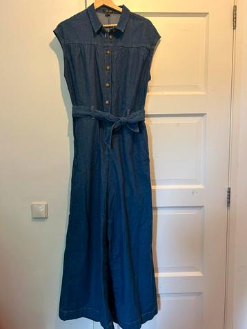 King Louie denim spijker jumpsuit amy chambray maat m nieuw beschikbaar voor biedingen