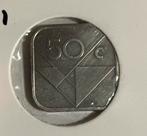 50 cent Aruba 1988, Postzegels en Munten, Munten | Nederland, Ophalen of Verzenden, Koningin Wilhelmina
