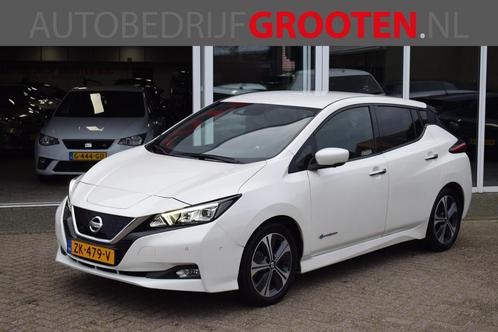 Nissan Leaf Tekna 40 kWh//Led! (bj 2019, automaat), Auto's, Nissan, Bedrijf, Te koop, Leaf, 360° camera, ABS, Adaptive Cruise Control
