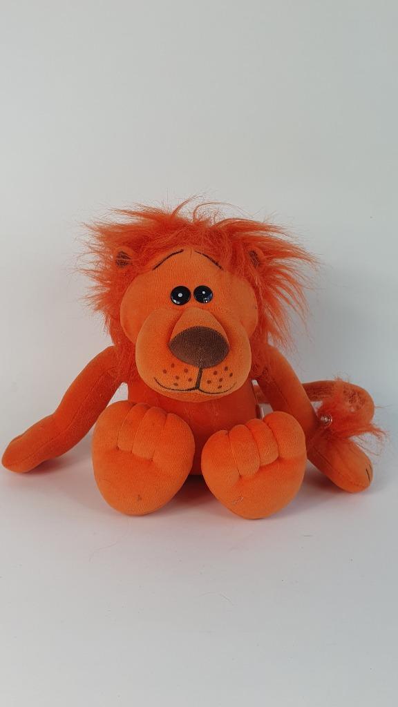Oranje Leeuw spaarpot van de ING. 33 cm. T5, Kinderen en Baby's, Speelgoed | Knuffels en Pluche, Gebruikt, Overige typen, Ophalen of Verzenden