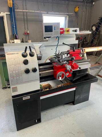 EMCO draaibank EMCOMAT 17D ex onderwijs in zeer nette staat beschikbaar voor biedingen