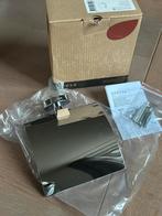 Geesa Nemox Toiletrolhouder met klep - Chroom, Ophalen of Verzenden, Nieuw, Overige kleuren, Overige typen