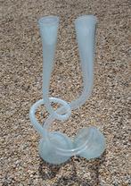 EEN MOOI KOPPEL, 2 mondgeblazen glassculpturen, Ophalen of Verzenden