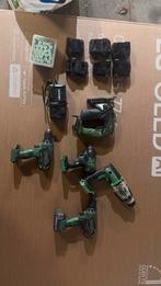 Hitachi/Hikoki Gereedschapset + Accu's + Lader + Nieuwe Cell, Ophalen of Verzenden, Gebruikt