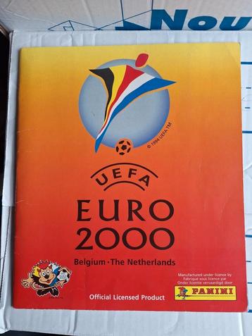 Oud stickeralbum UEFA Euro 2000  beschikbaar voor biedingen