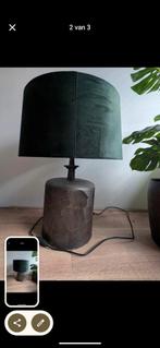 Mooie lamp (velvet kap), Ophalen, Zo goed als nieuw, Minder dan 50 cm