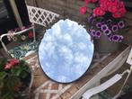 Brocante koperen kuifspiegel, Ophalen of Verzenden, Koper